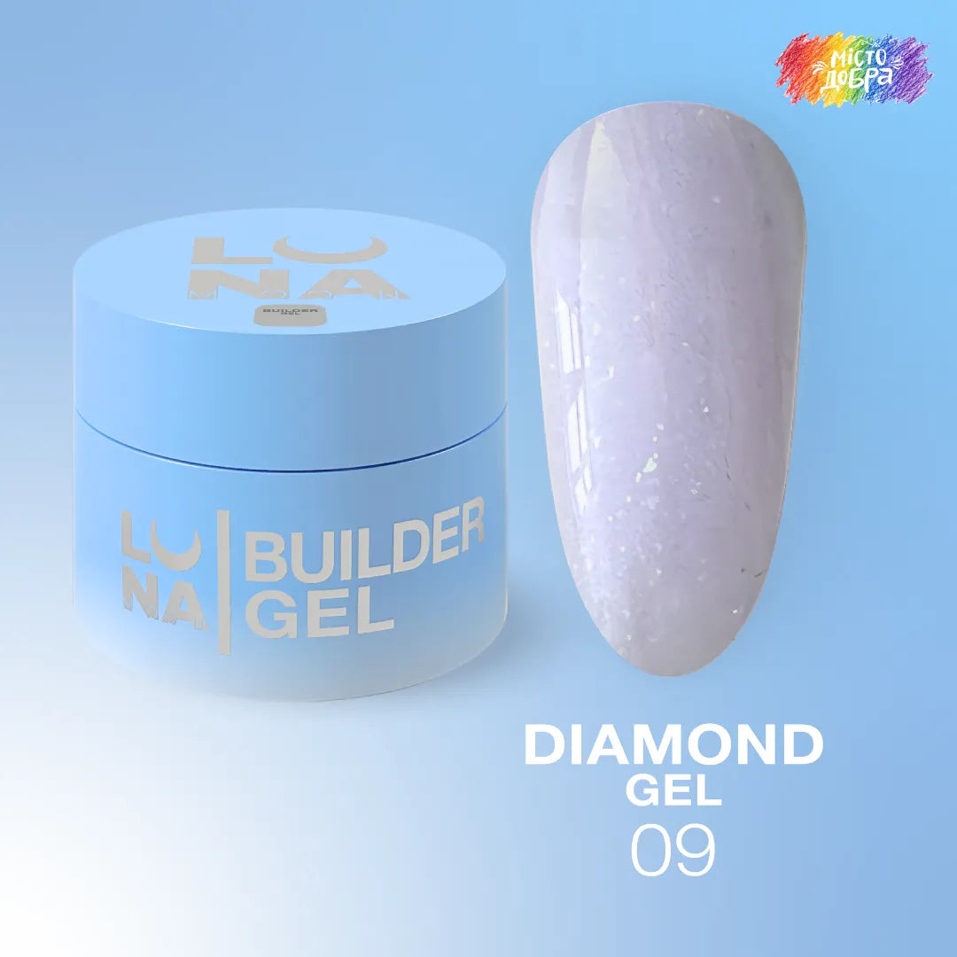 Luna moon Diamond Gel №9