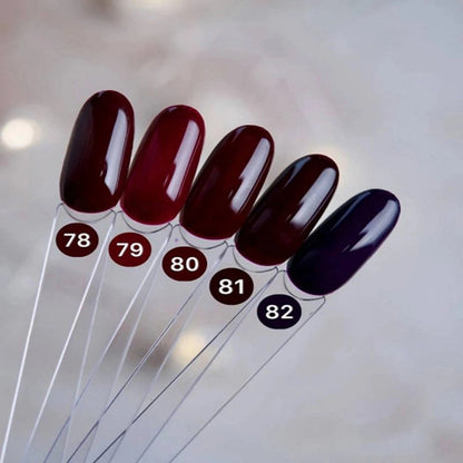 Dark gel polish 79