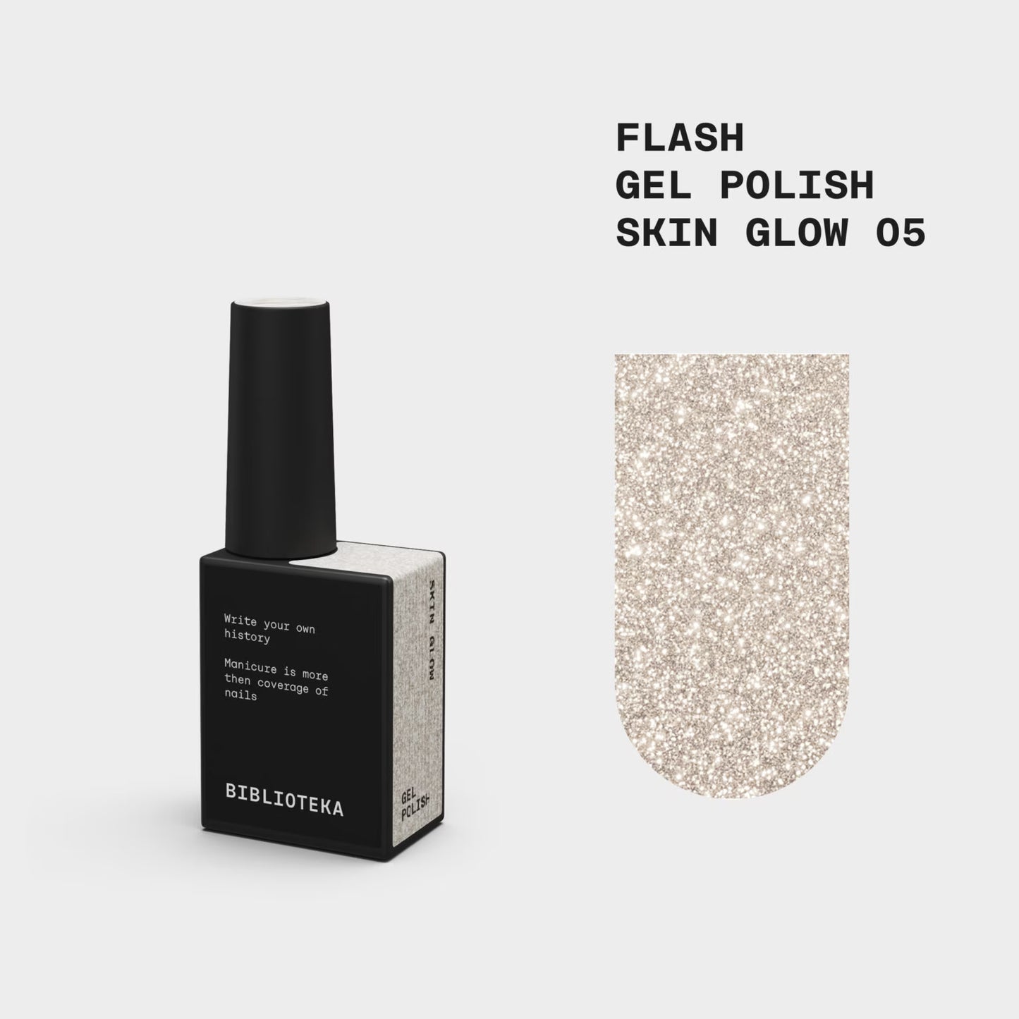 BIBLIOTEKA Flash Gel Polish № 05 - Skin Glow