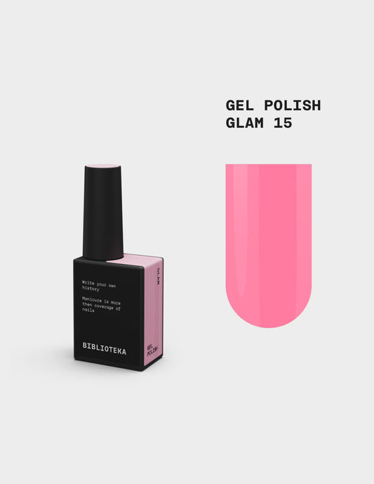 BIBLIOTEKA Gel Polishк № 15 Glam