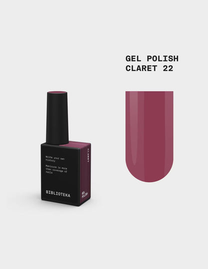 BIBLIOTEKA Gel Polish № 22 Claret
