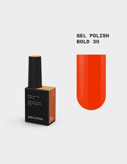 BIBLIOTEKA Gel Polish № 30 Bold