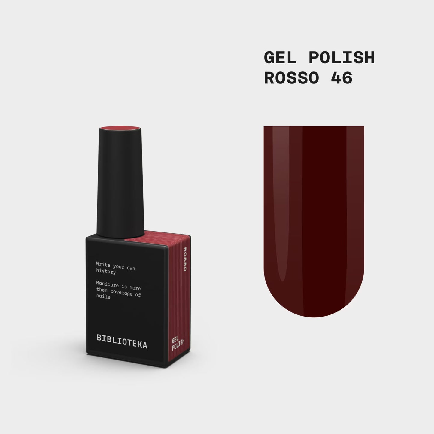 BIBLIOTEKA Gel Polish № 46 Rosso