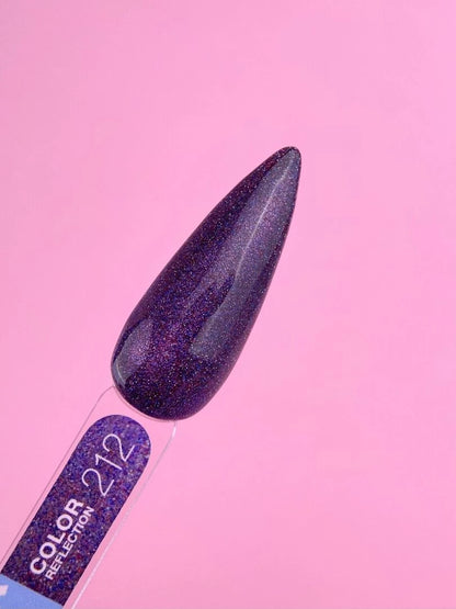 Gel polish Color Cat Eye №212