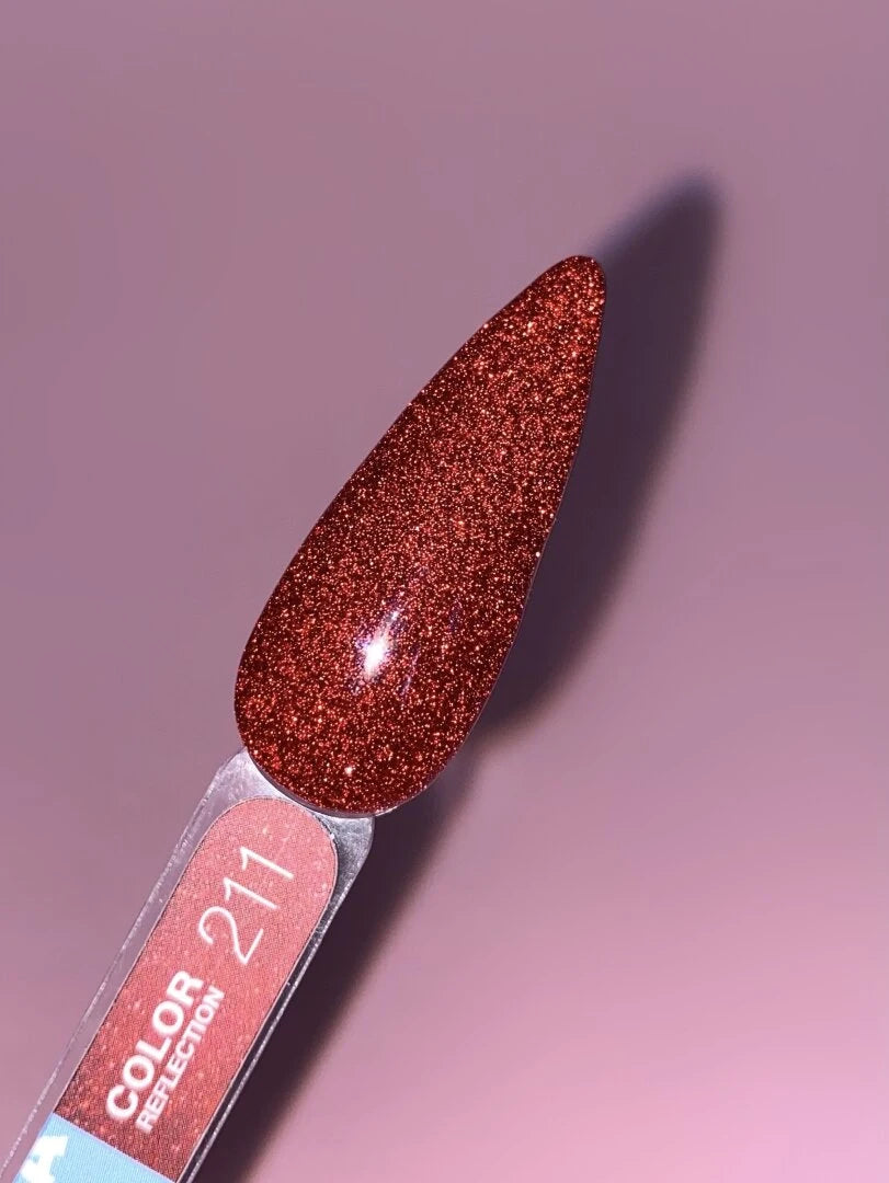 Gel polish Color Cat Eye №211