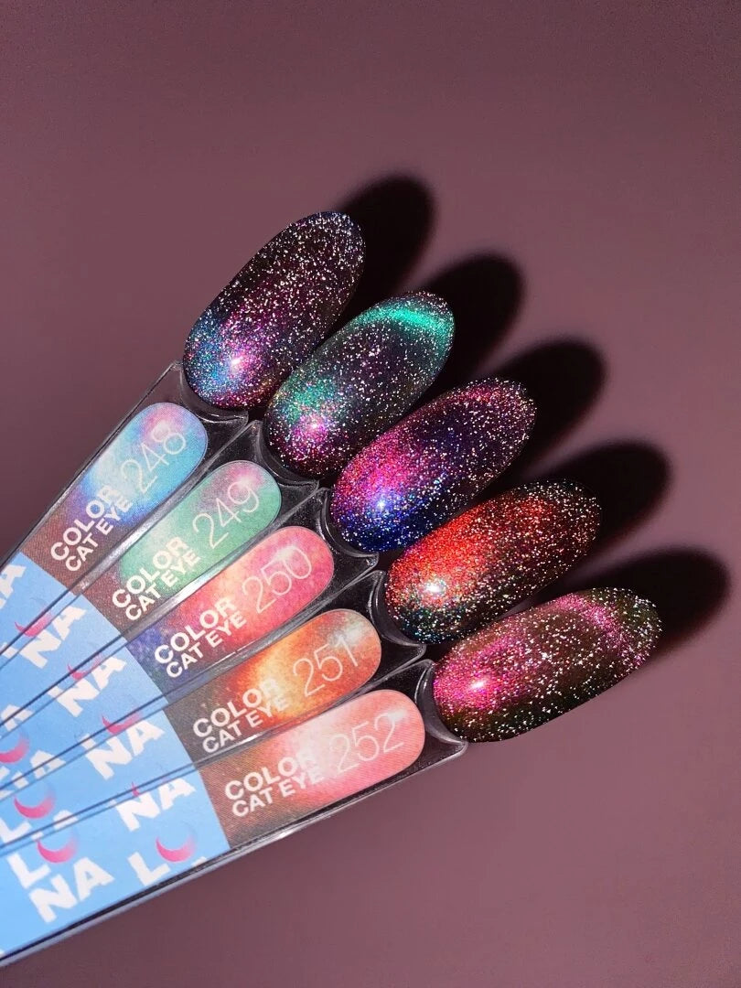 Lunamoon Gel nagellak Cat Eye nr. 251