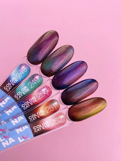 Gel polish Color Cat Eye № 248