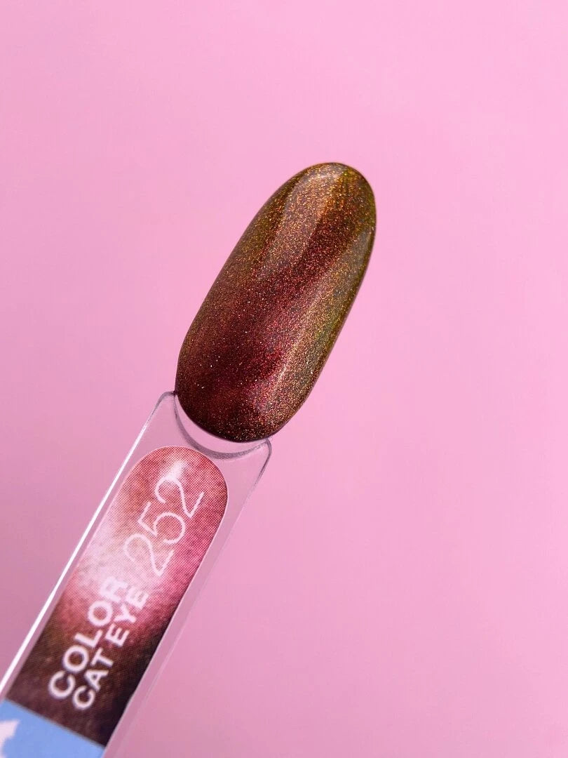 Gel polish Color Cat Eye № 252