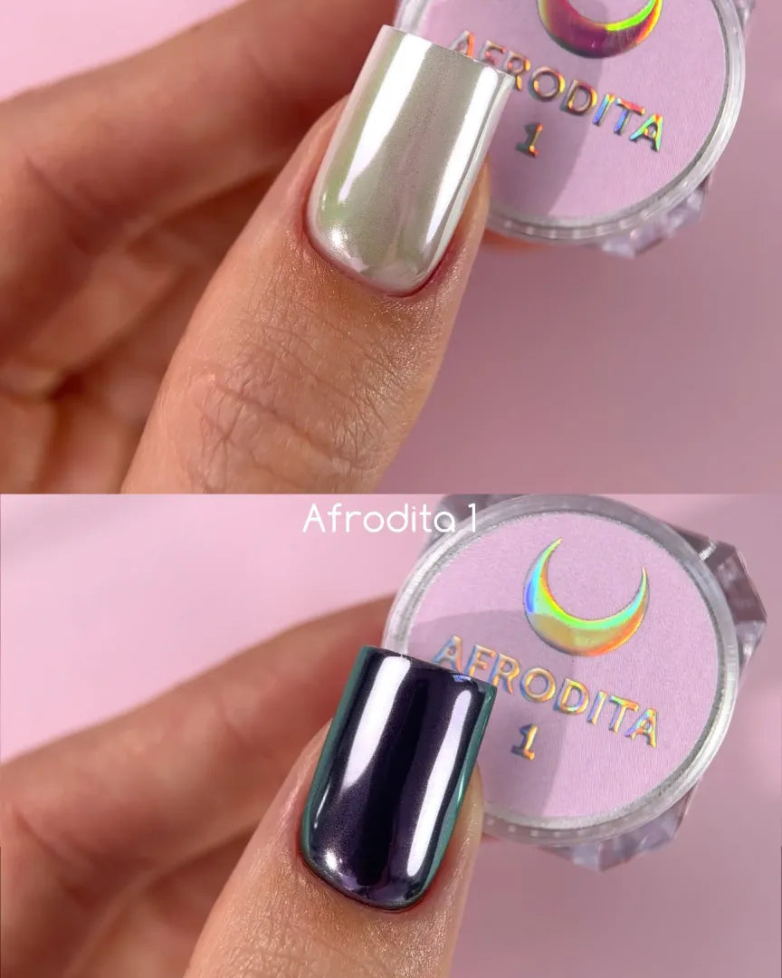 Lunamoon Afrodita Nail Powder Set 6pcs