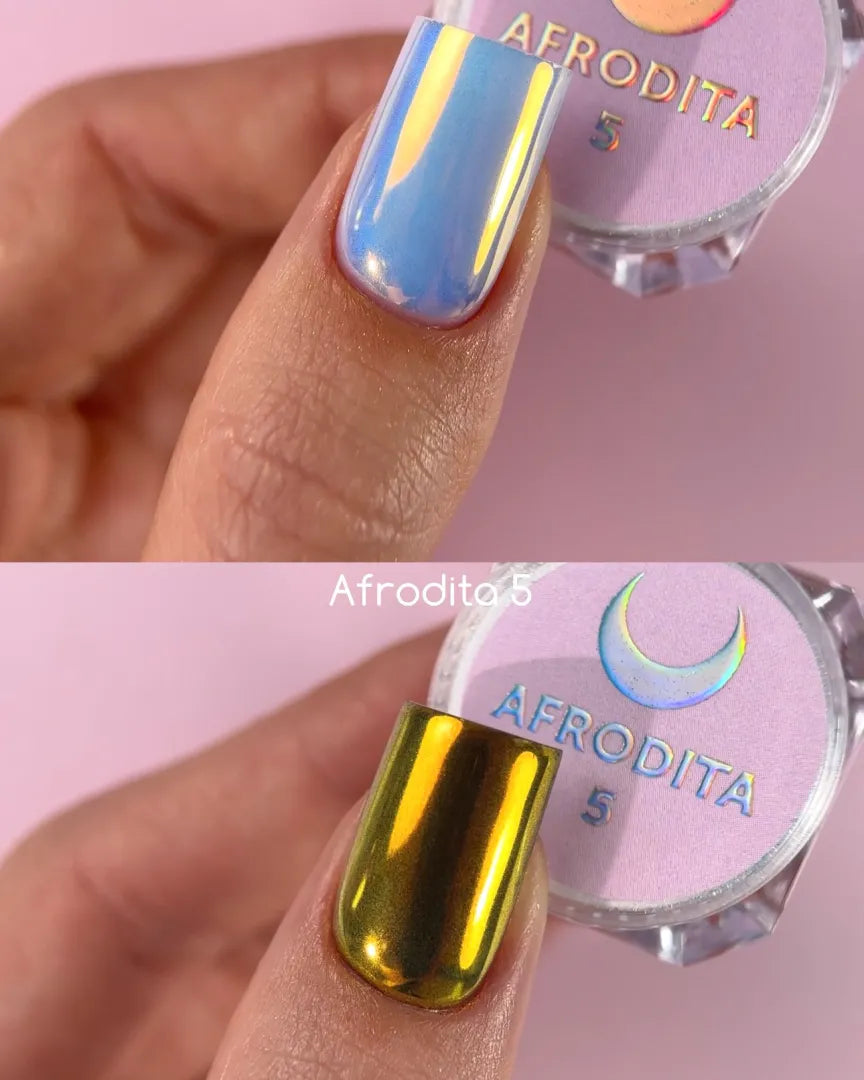 Lunamoon Afrodita Nail Powder Set 6pcs