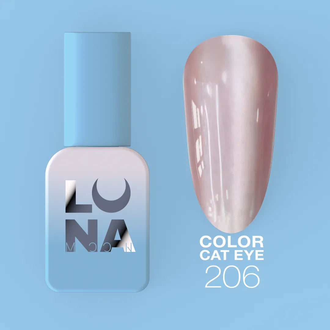 Lunamoon Gel nagellak Cat Eye nr. 206