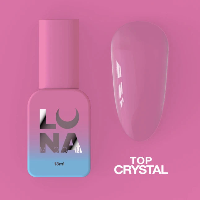 Top voor gellak zonder plaklaag Top Crystal 13ml