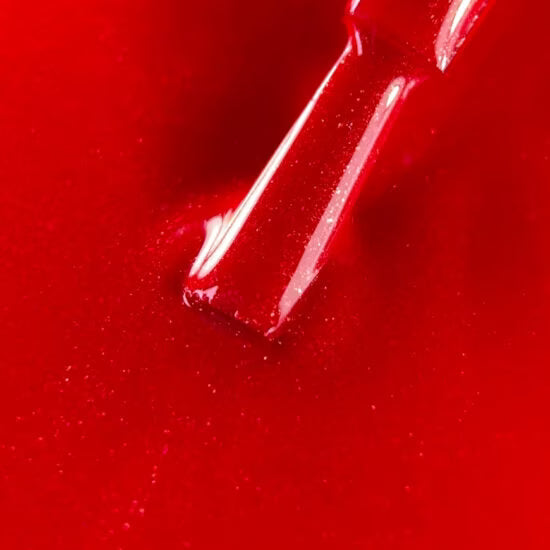 BIBLIOTEKA Gel Polish Spark Red - Red with a subtle shimmer