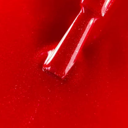 BIBLIOTEKA Gel Polish Spark Red - Red with a subtle shimmer