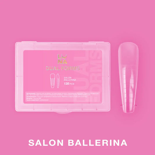 Lunamoon Dual Nail Forms Salon Ballerina