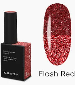 BIBLIOTEKA Flash Gel Polish - Red