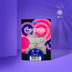 Disposable Files-Sponges For Pedicure Disc PODODISC M EXPERT 20 (25 Pcs)